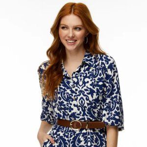 Laura Paisley Print Dress